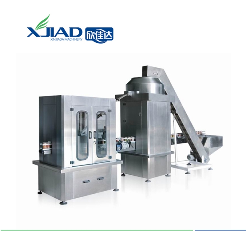 罐裝薯片塑料蓋自動(dòng)壓蓋機(jī)