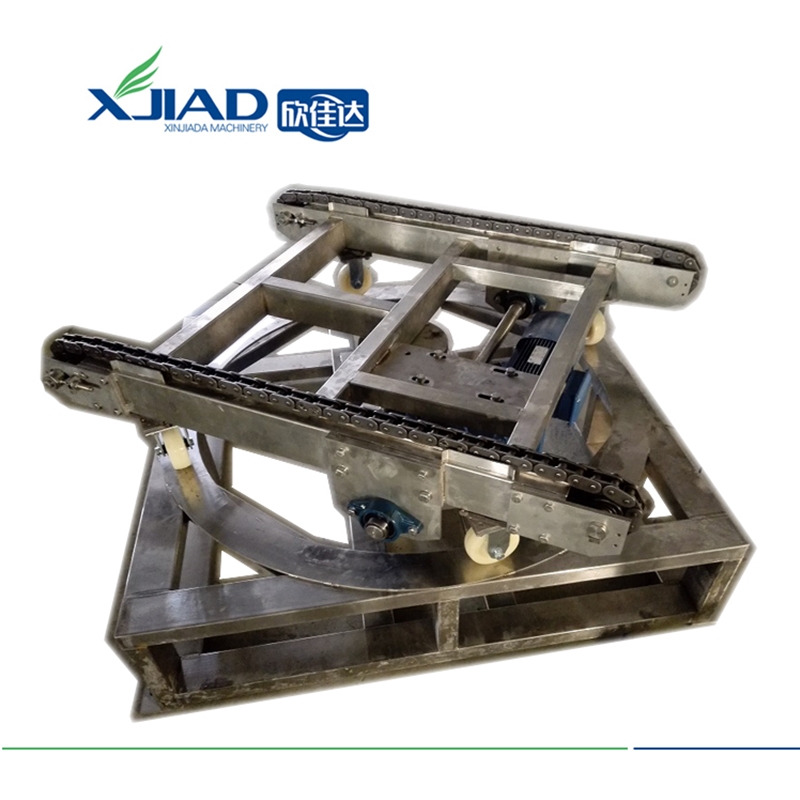 Electric track turntable